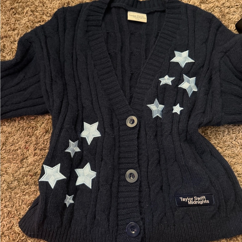 Taylor Swift Midnight Blue Knit Cardigan